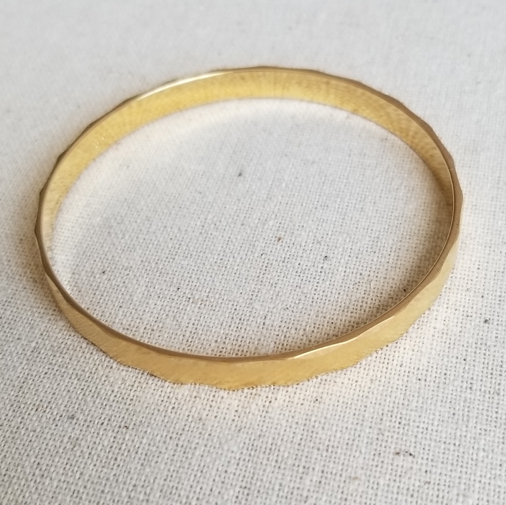 Trifari Gold Bangle Bracelet